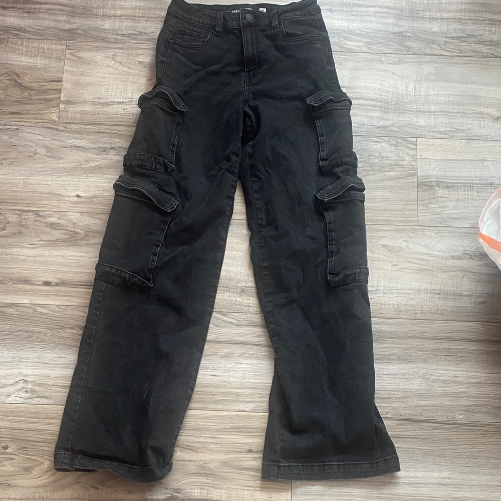 Black Cargo Pants